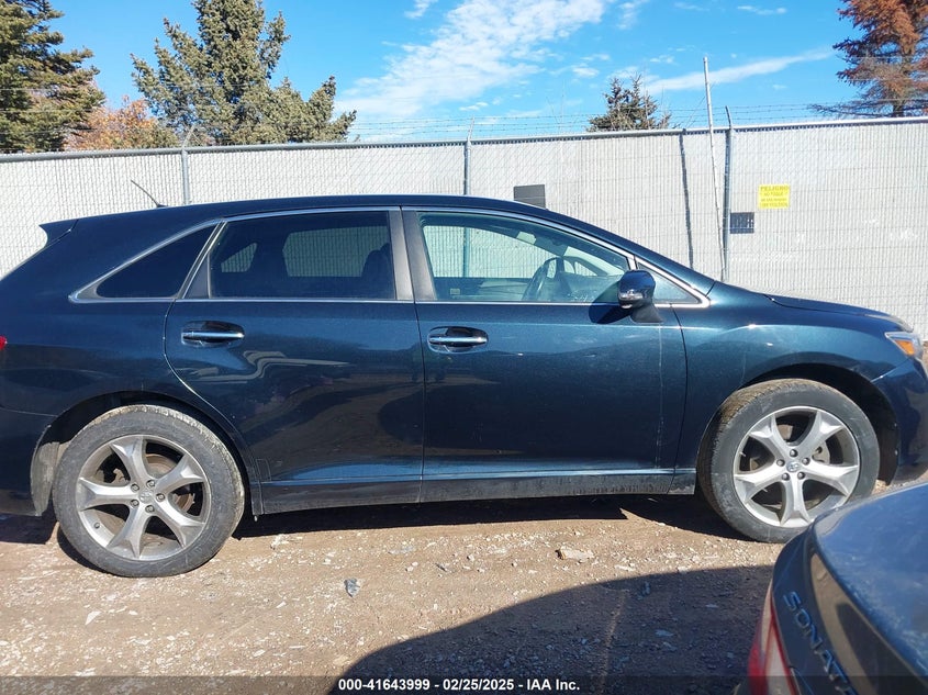 2013 TOYOTA VENZA VIN: 4T3BK3BB4DU084165