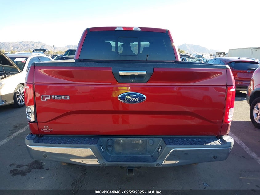 2015 FORD F-150 VIN: 1FTEW1EG6FKD10747