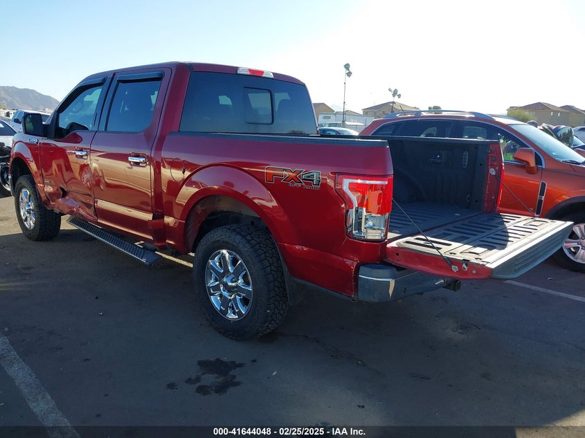 2015 FORD F-150 VIN: 1FTEW1EG6FKD10747