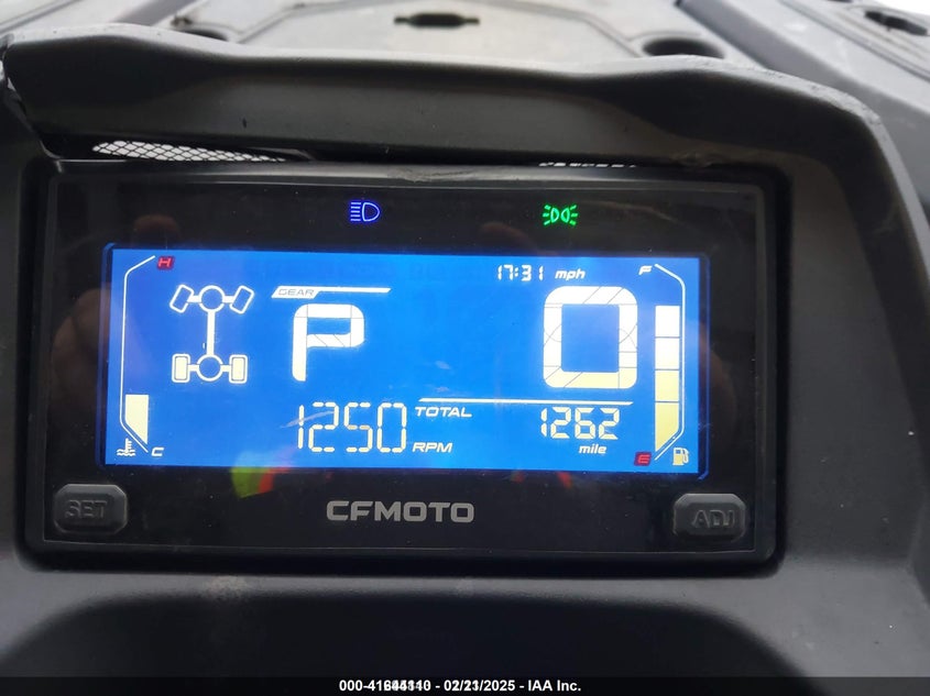VIN: LCEFDTZ1XP6005029 2023 CF MOTO CFORCE 500