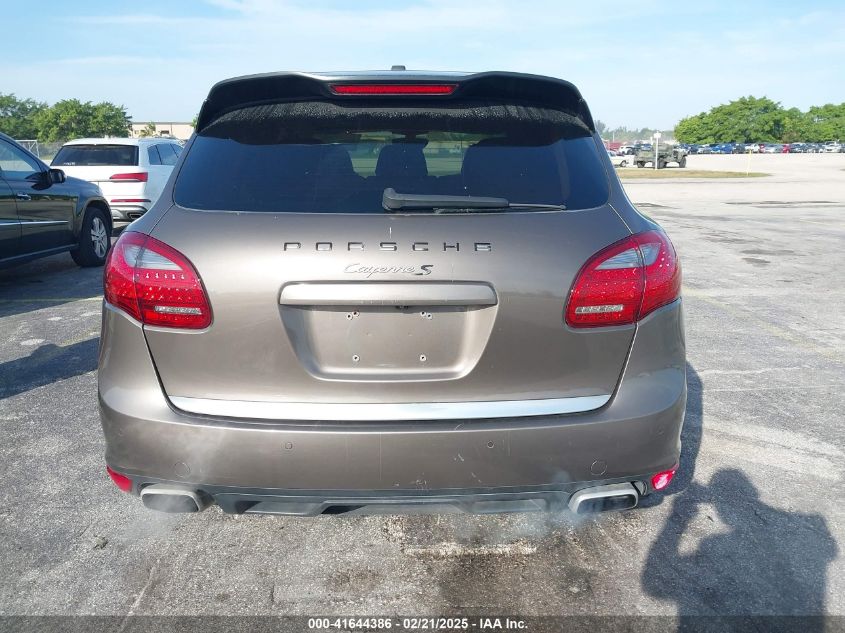 2011 Porsche Cayenne S Hybrid VIN: WP1AE2A29BLA94441 Lot: 41644386
