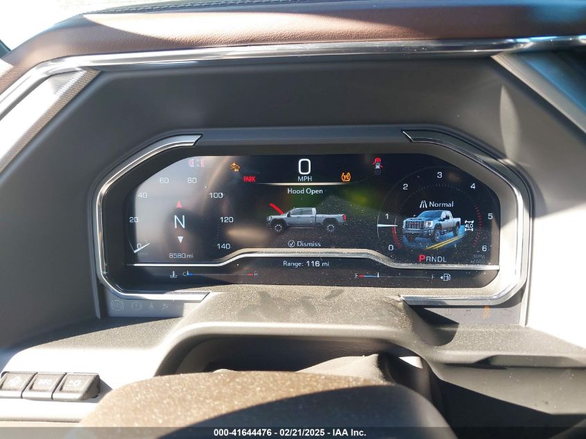 2025 GMC Sierra 2500Hd 4Wd Standard Bed Denali VIN: 1GT4UREYXSF106271 Lot: 41644476