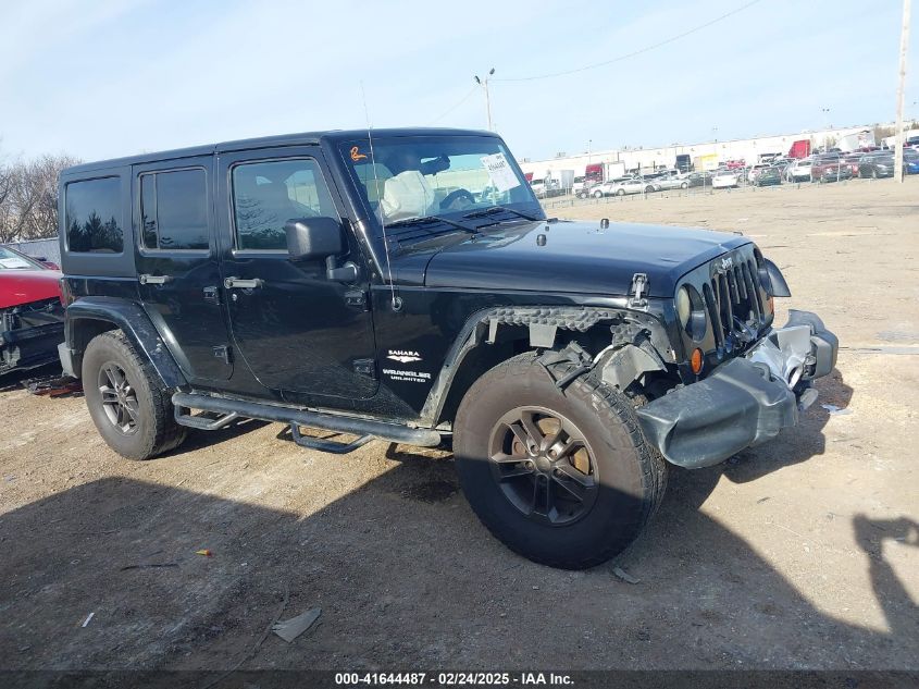 2008 Jeep Wrangler Unlimited Sahara VIN: 1J4GB59118L522013 Lot: 41644487