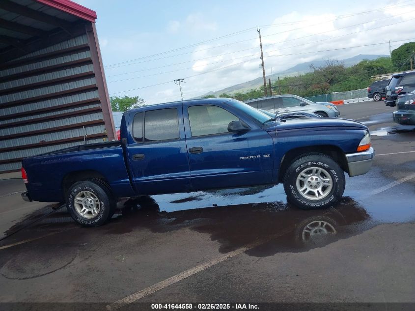 2001 Dodge Dakota Slt/Sport VIN: 1B7GL2AX01S133957 Lot: 41644558