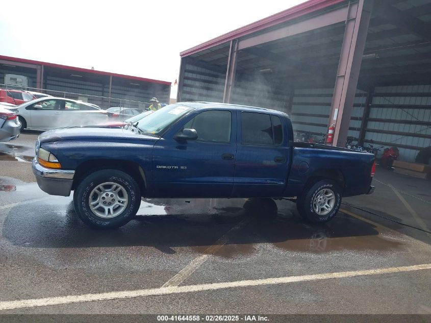 2001 Dodge Dakota Slt/Sport VIN: 1B7GL2AX01S133957 Lot: 41644558