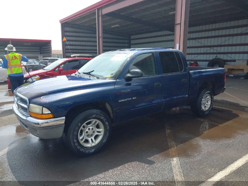 2001 Dodge Dakota Slt/Sport VIN: 1B7GL2AX01S133957 Lot: 41644558