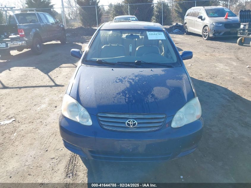 2004 Toyota Corolla Le VIN: 1NXBR38E74Z229124 Lot: 41644785
