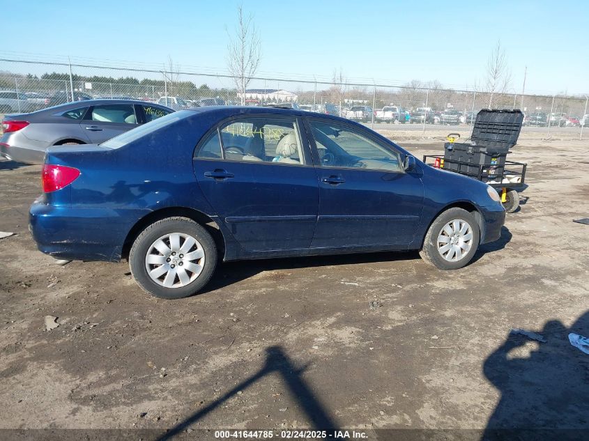 2004 Toyota Corolla Le VIN: 1NXBR38E74Z229124 Lot: 41644785