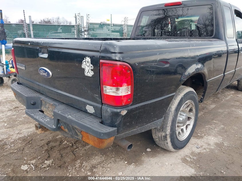 2011 FORD RANGER VIN: 1FTKR1EDXBPA35123