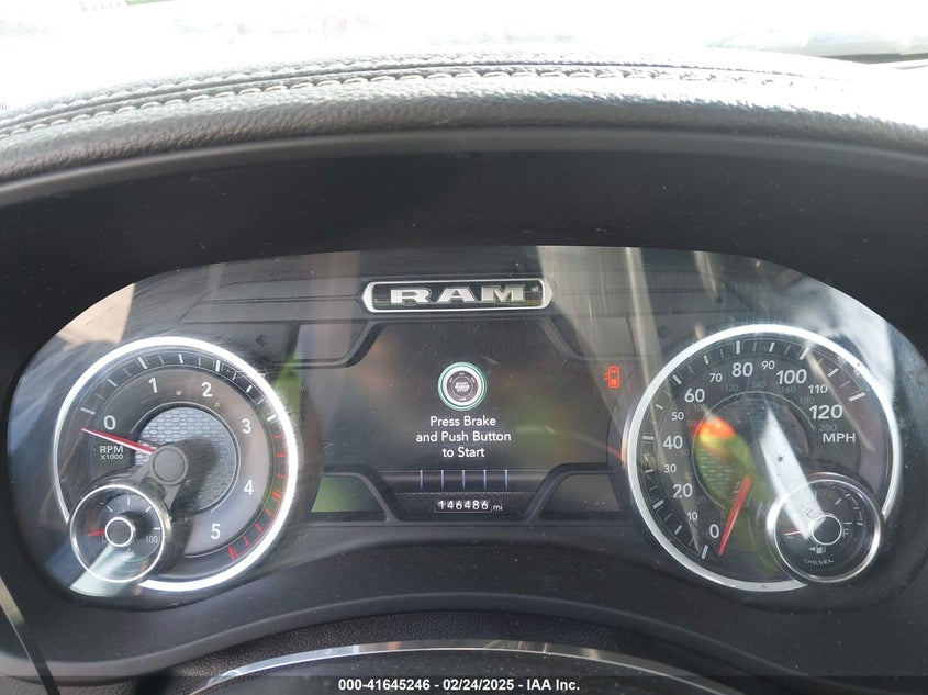 2019 RAM 2500 VIN: 3C6UR5FL5KG654343