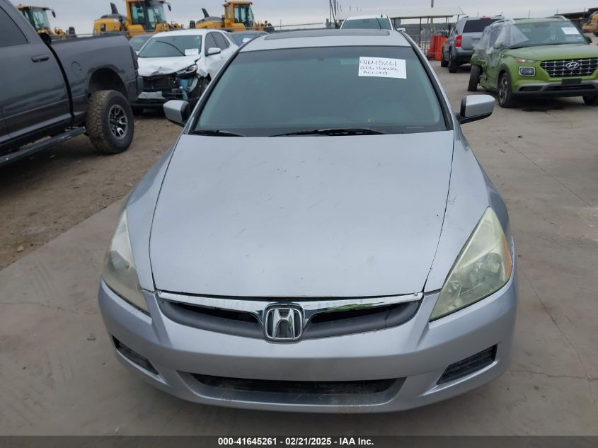 2006 Honda Accord 2.4 Ex VIN: 1HGCM56866A040244 Lot: 41645261