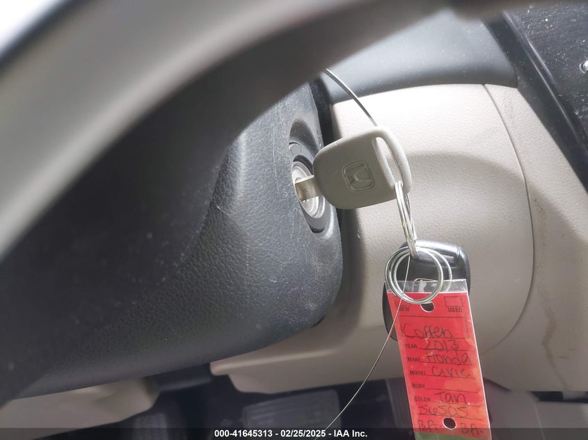 2013 HONDA CIVIC LX - 19XFB2F51DE294606