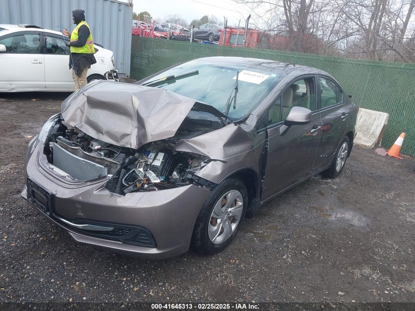 2013 HONDA CIVIC LX - 19XFB2F51DE294606