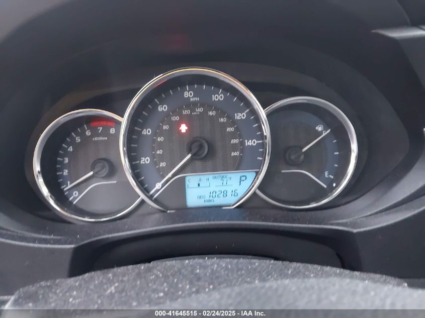 2015 Toyota Corolla Le VIN: 2T1BURHE2FC463564 Lot: 41645515