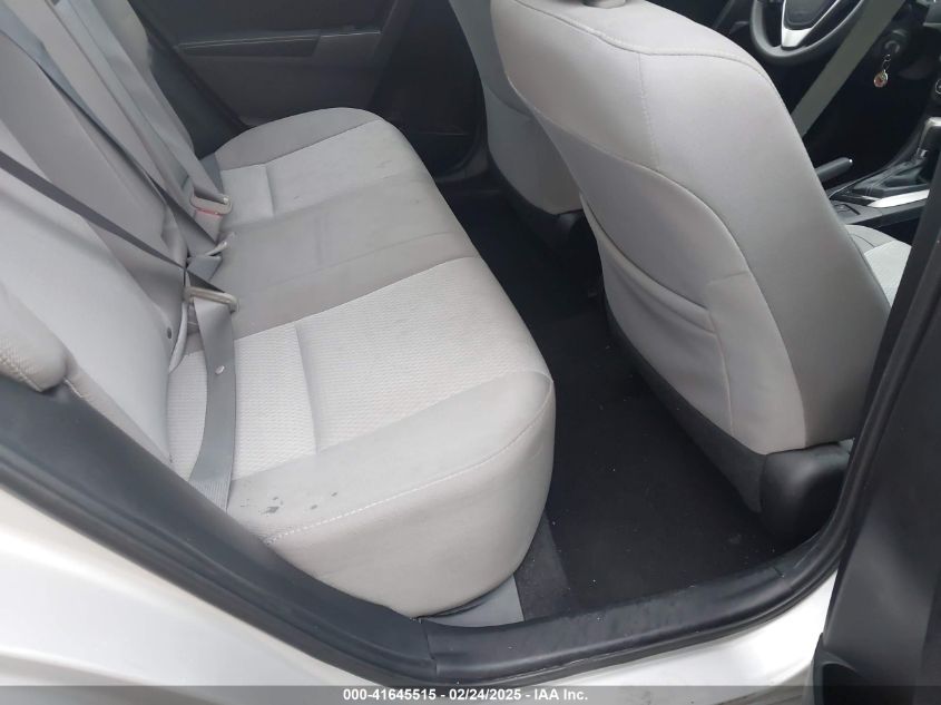 2015 Toyota Corolla Le VIN: 2T1BURHE2FC463564 Lot: 41645515