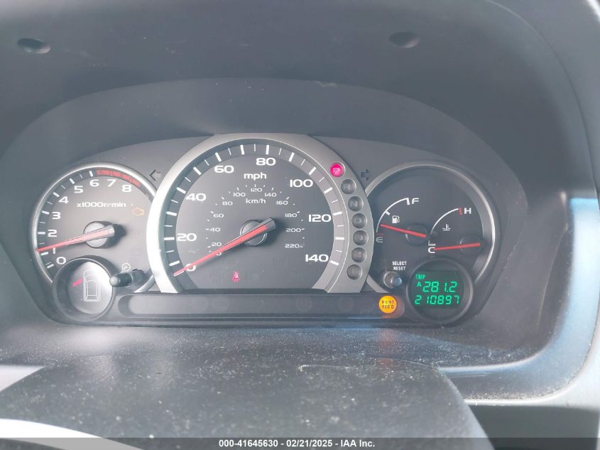 2005 Honda Pilot Ex VIN: 2HKYF18425H539101 Lot: 41645630