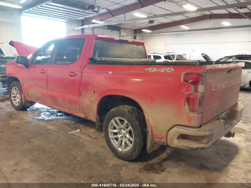 2019 CHEVROLET SILVERADO 1500 VIN: 1GCUYDED2KZ133242
