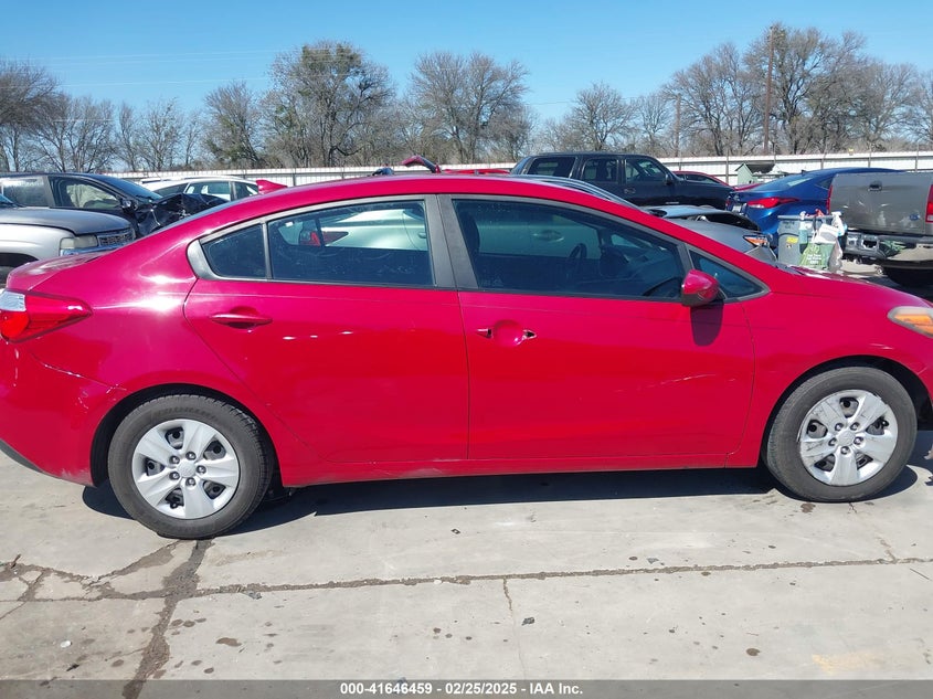 2016 KIA FORTE LX - KNAFK4A66G5605486