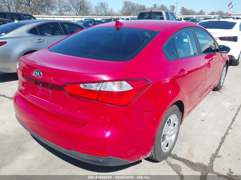 2016 KIA FORTE LX - KNAFK4A66G5605486