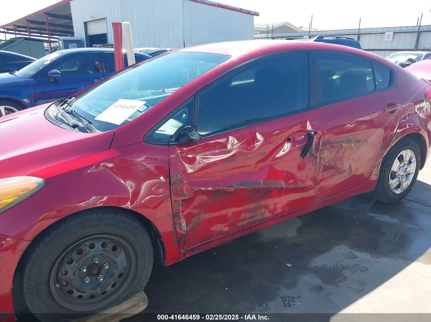 2016 KIA FORTE LX - KNAFK4A66G5605486