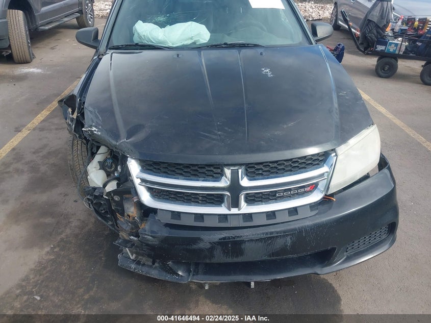 2013 DODGE AVENGER SE V6 - 1C3CDZAG6DN747696