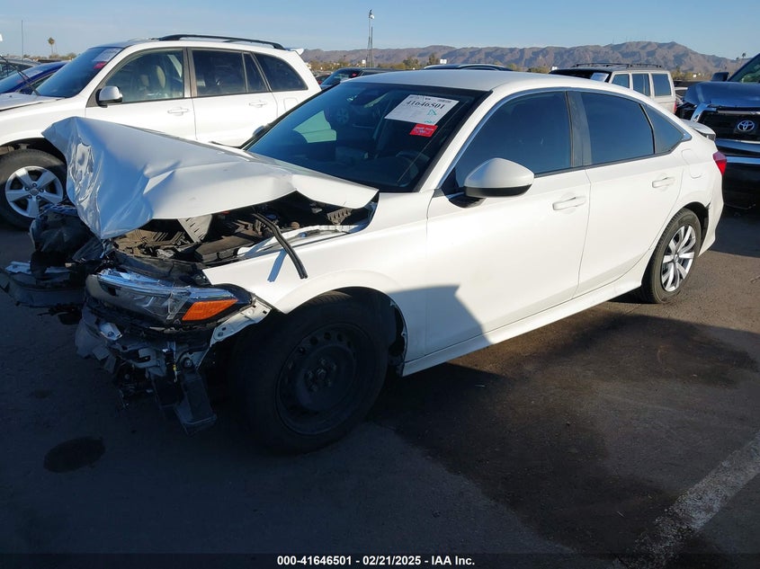 2022 HONDA CIVIC LX - 2HGFE2F2XNH522994