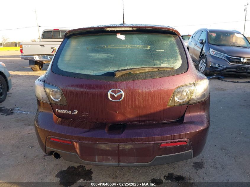 2007 Mazda Mazda3 S Sport VIN: JM1BK143071709612 Lot: 41646584