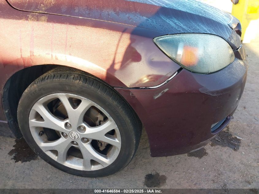 2007 Mazda Mazda3 S Sport VIN: JM1BK143071709612 Lot: 41646584