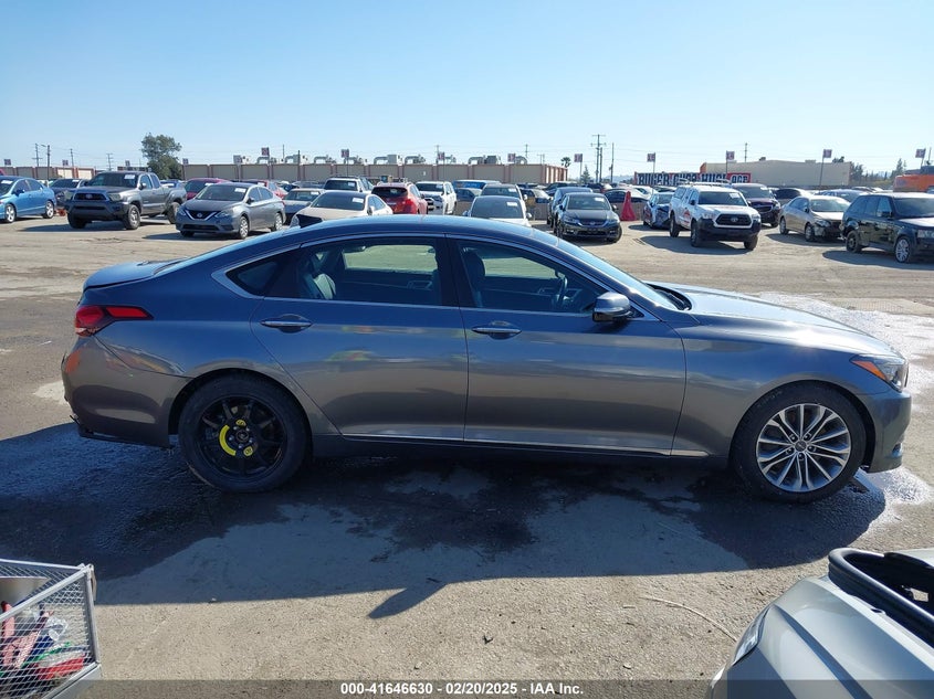 2017 GENESIS G80 VIN: KMHGN4JEXHU172344