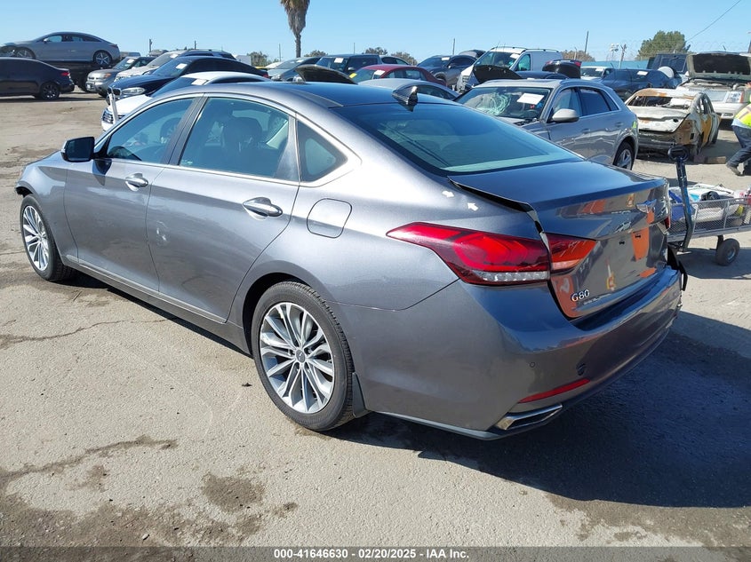 2017 GENESIS G80 VIN: KMHGN4JEXHU172344