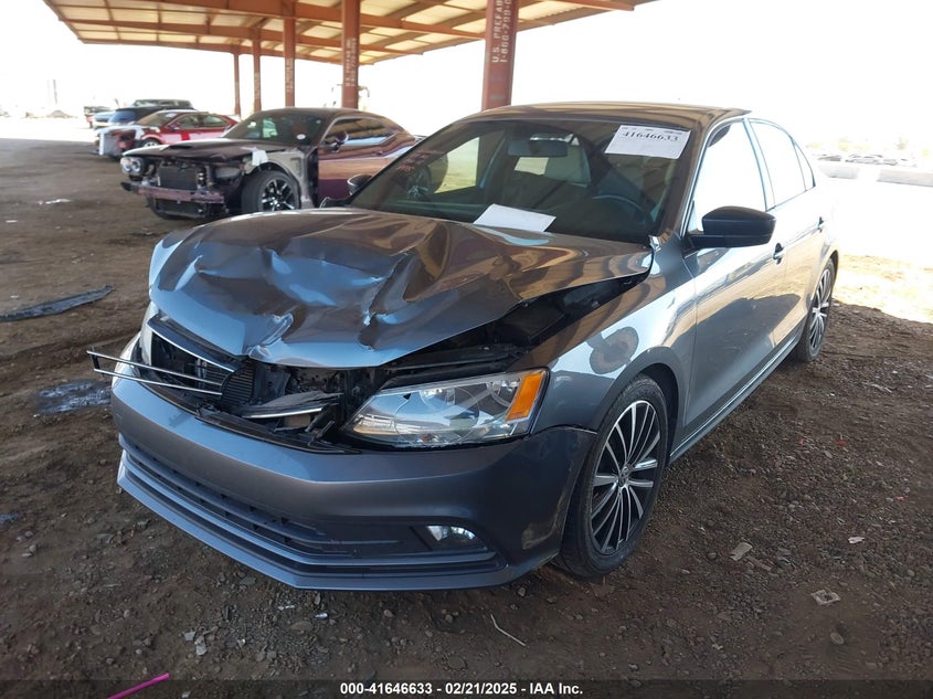 2016 VOLKSWAGEN JETTA VIN: 3VWD17AJ9GM308495
