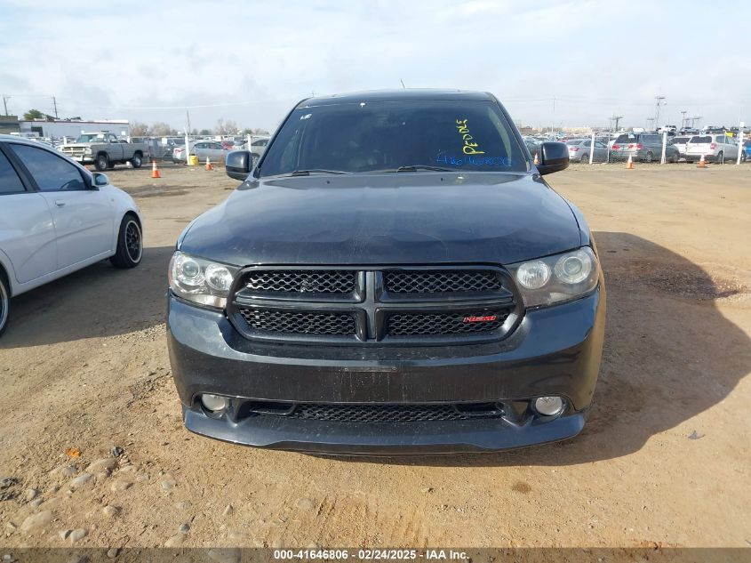 2012 Dodge Durango R/T VIN: 1C4SDHCT8CC117524 Lot: 41646806