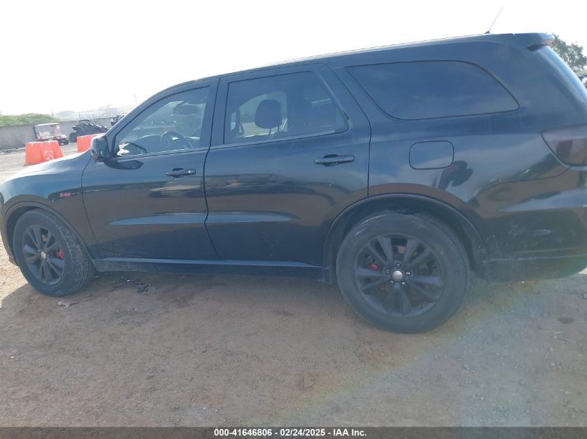 2012 Dodge Durango R/T VIN: 1C4SDHCT8CC117524 Lot: 41646806