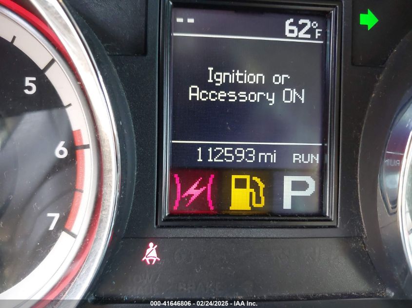 2012 Dodge Durango R/T VIN: 1C4SDHCT8CC117524 Lot: 41646806