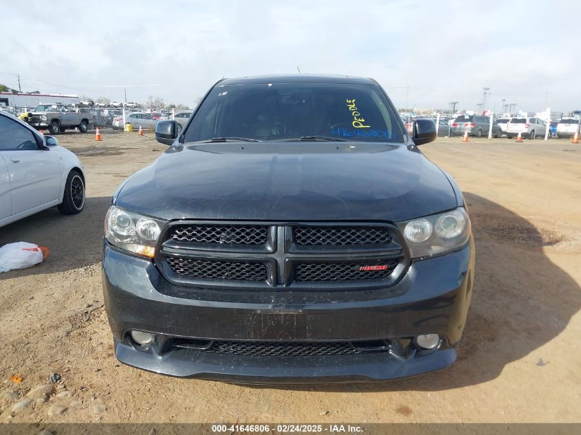 2012 Dodge Durango R/T VIN: 1C4SDHCT8CC117524 Lot: 41646806