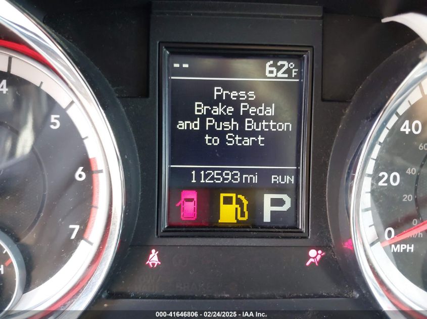 2012 Dodge Durango R/T VIN: 1C4SDHCT8CC117524 Lot: 41646806