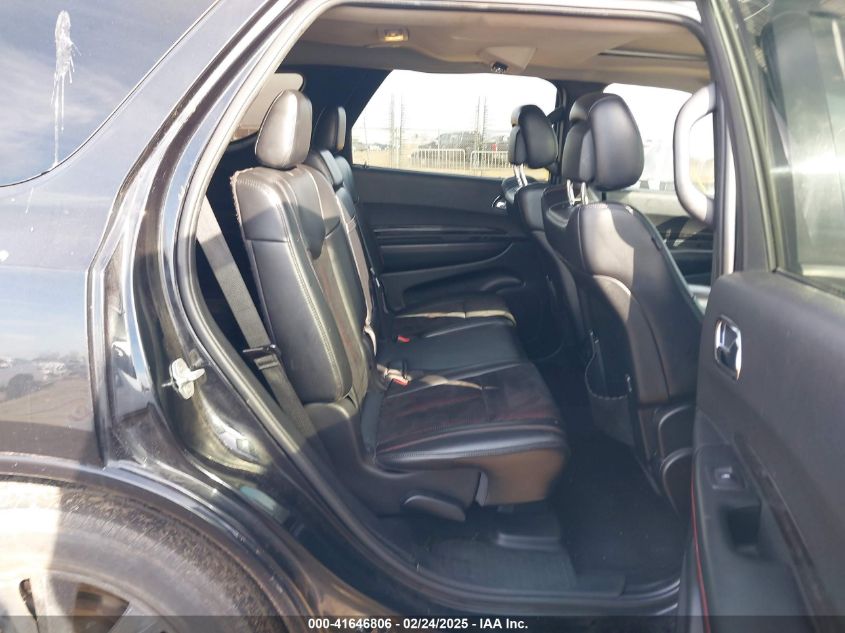 2012 Dodge Durango R/T VIN: 1C4SDHCT8CC117524 Lot: 41646806