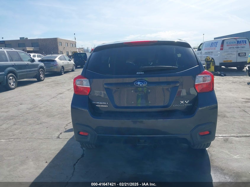 2015 SUBARU XV CROSSTREK 2.0I PREMIUM - JF2GPACC3F8293524