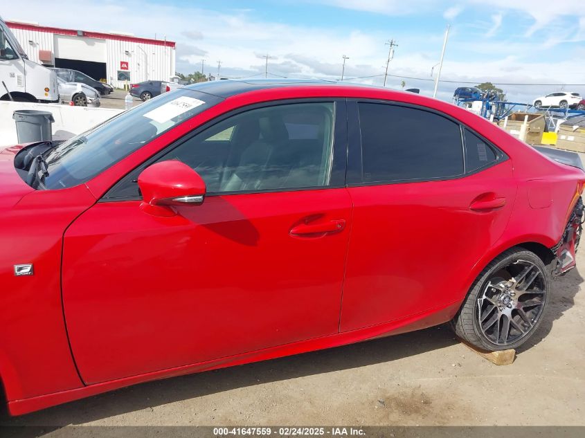 2016 Lexus Is 200T VIN: JTHBA1D28G5019219 Lot: 41647559