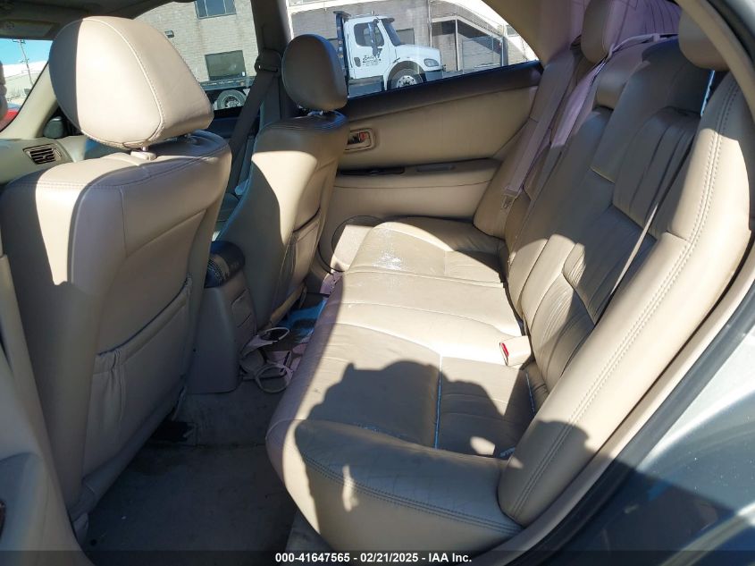 2000 Lexus Es300 VIN: JT8DF2866Y0268727 Lot: 41647565