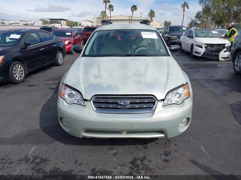 2007 SUBARU OUTBACK VIN: 4S4BP61C977302593