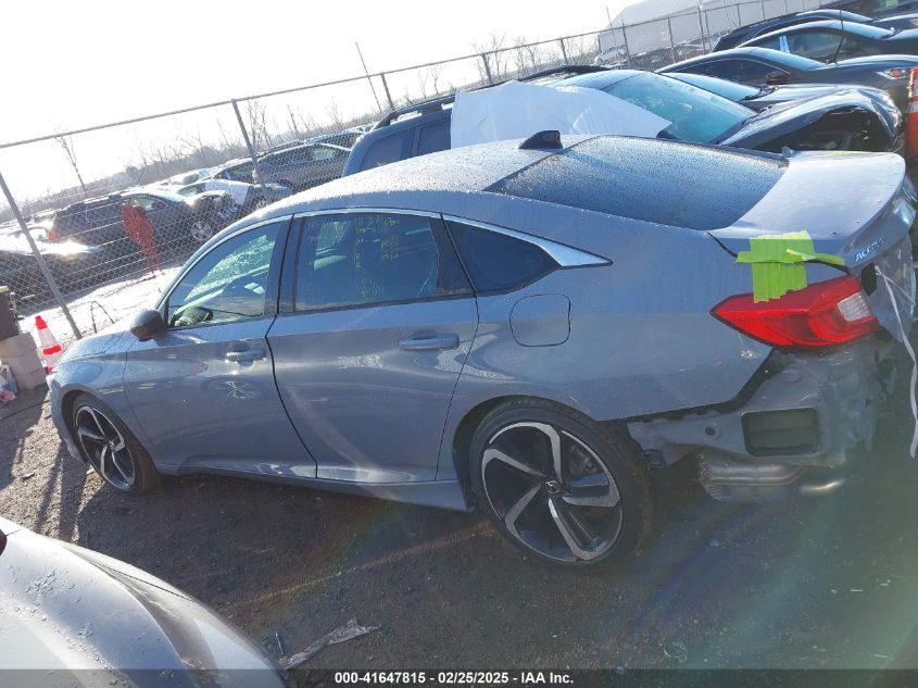 2022 Honda Accord Sport VIN: 1HGCV1F36NA051379 Lot: 41647815