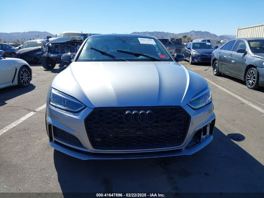 2018 Audi S5 3.0T Premium Plus VIN: WAUP4AF58JA027290 Lot: 41647896