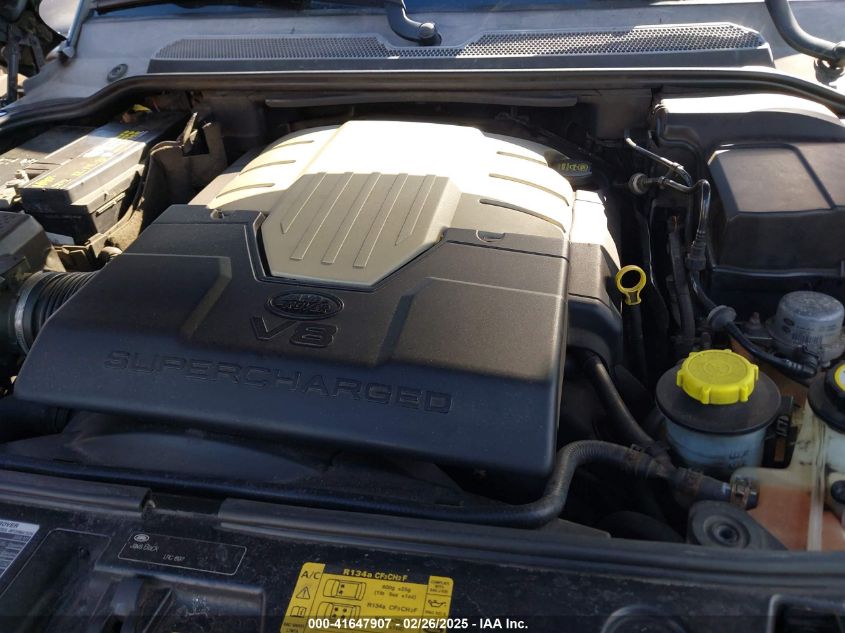 2008 Land Rover Range Rover Sport Supercharged VIN: SALSH23468A132500 Lot: 41647907