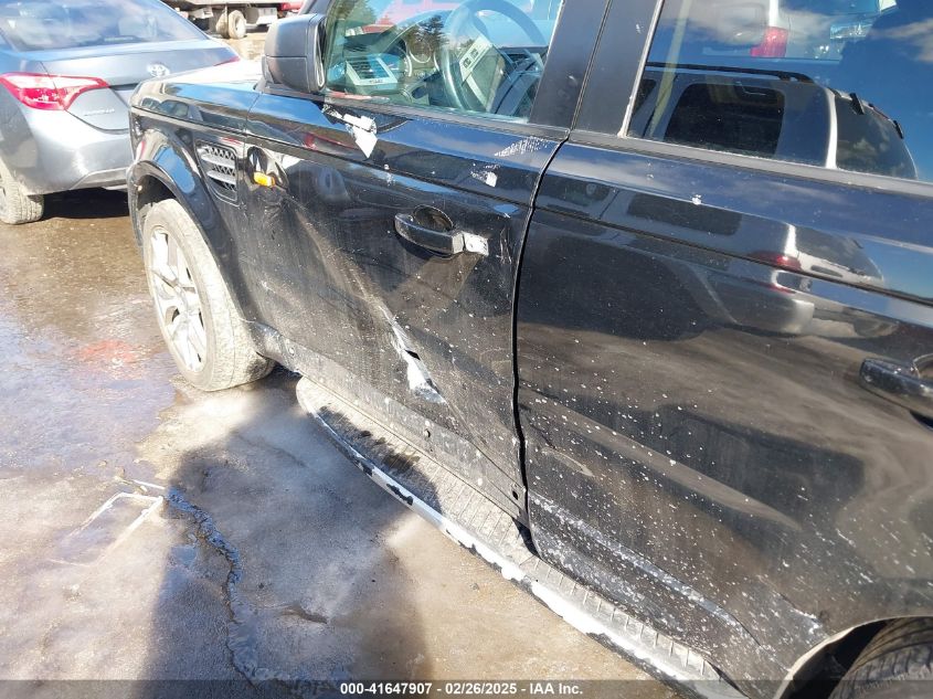 2008 Land Rover Range Rover Sport Supercharged VIN: SALSH23468A132500 Lot: 41647907