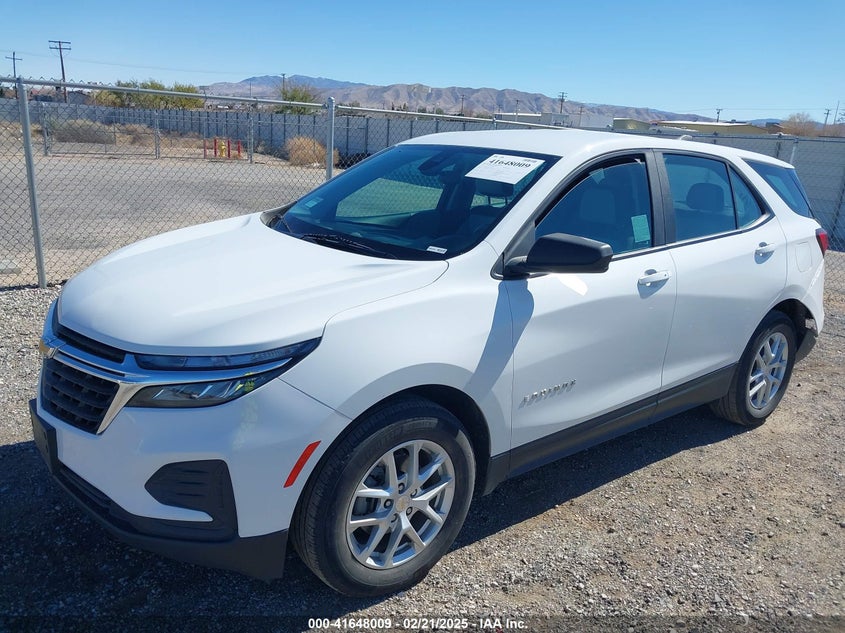 2022 CHEVROLET EQUINOX FWD LS - 3GNAXHEV8NS163120
