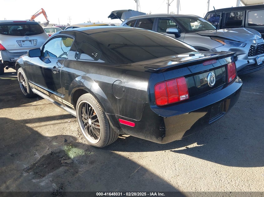2007 FORD MUSTANG VIN: 1ZVFT80N675354014