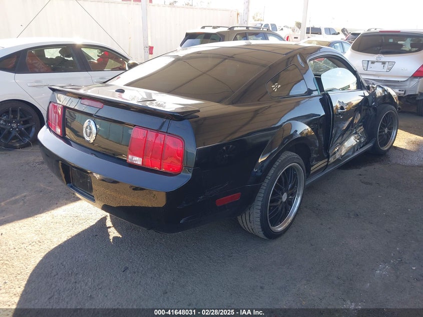 2007 FORD MUSTANG VIN: 1ZVFT80N675354014