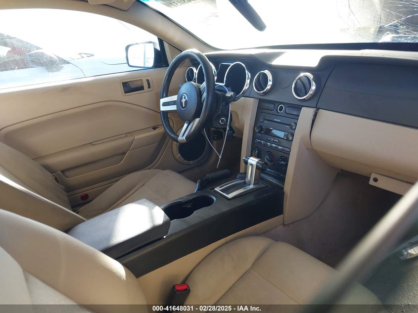 2007 FORD MUSTANG VIN: 1ZVFT80N675354014