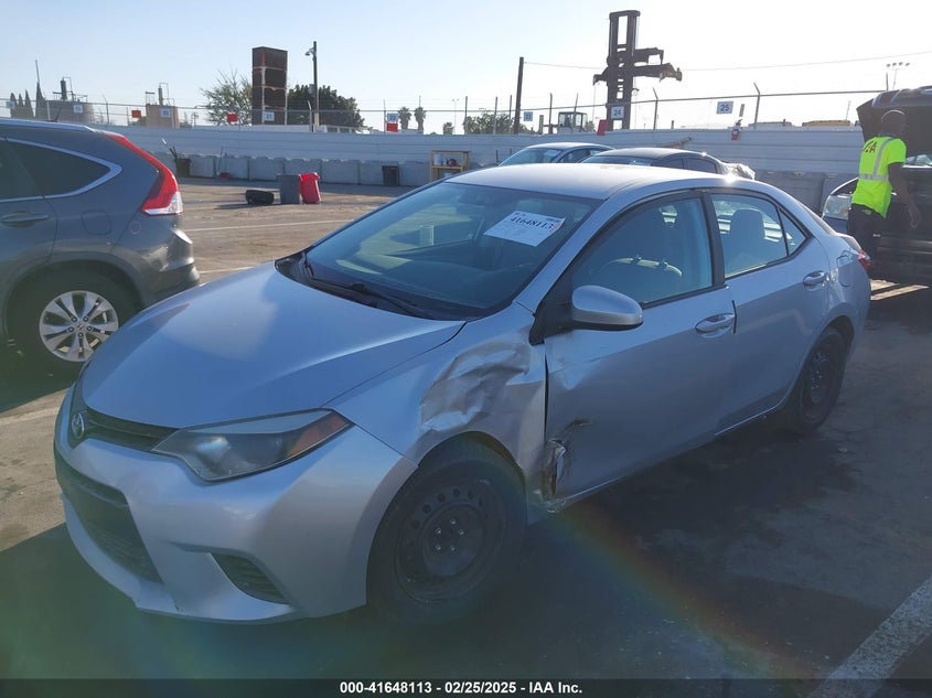 2015 TOYOTA COROLLA VIN: 5YFBURHE9FP330414